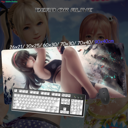 生死格鬥系列 超大鎖邊主題桌墊 布質滑鼠墊