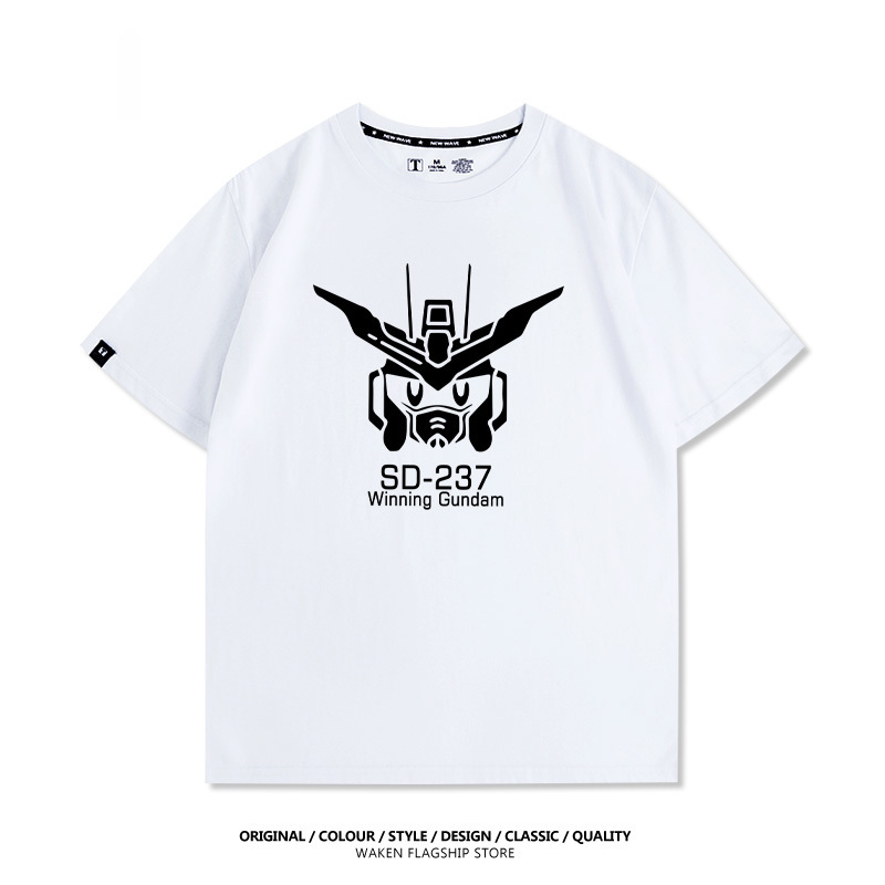 機動戰士鋼彈 印花短袖T恤-ZUIHANG SHOP