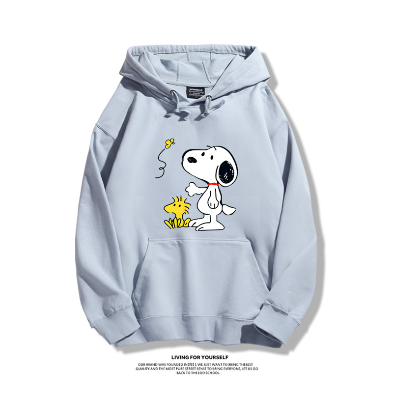 史努比 秋冬新款 親子情侶男女連帽衛衣
