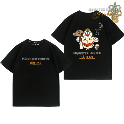 《魔物獵人荒野》第3彈 印花短袖T恤-ZUIHANG SHOP
