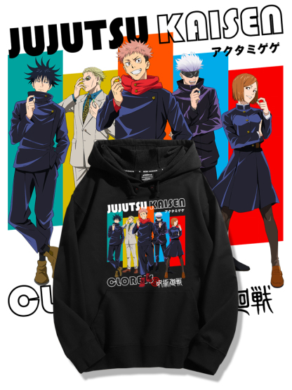 咒術迴戰新款 親子情侶男女款連帽衛衣-ZUIHANG SHOP