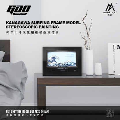 TMxGDO 1:64 RWB964 神奈川衝浪裏 仿真合金汽車模型