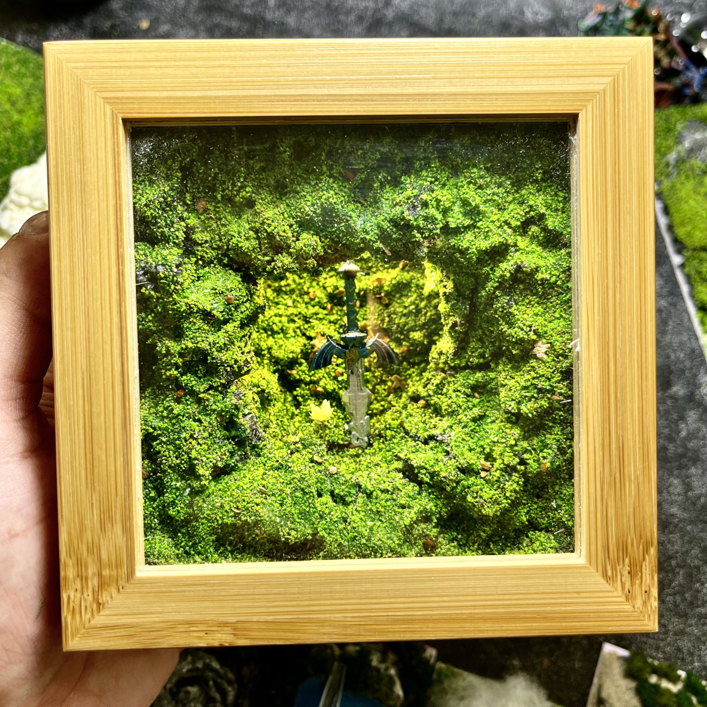 薩爾達傳說 大師之劍微縮模型 創意氛圍燈-ZUIHANG SHOP