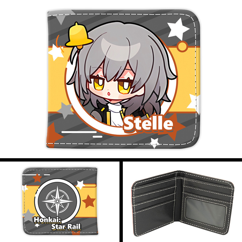 星穹鐵道Q版動漫周邊pu皮革短錢包-ZUIHANG SHOP