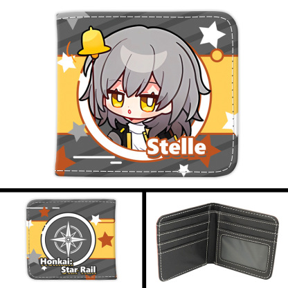 星穹鐵道Q版動漫周邊pu皮革短錢包-ZUIHANG SHOP