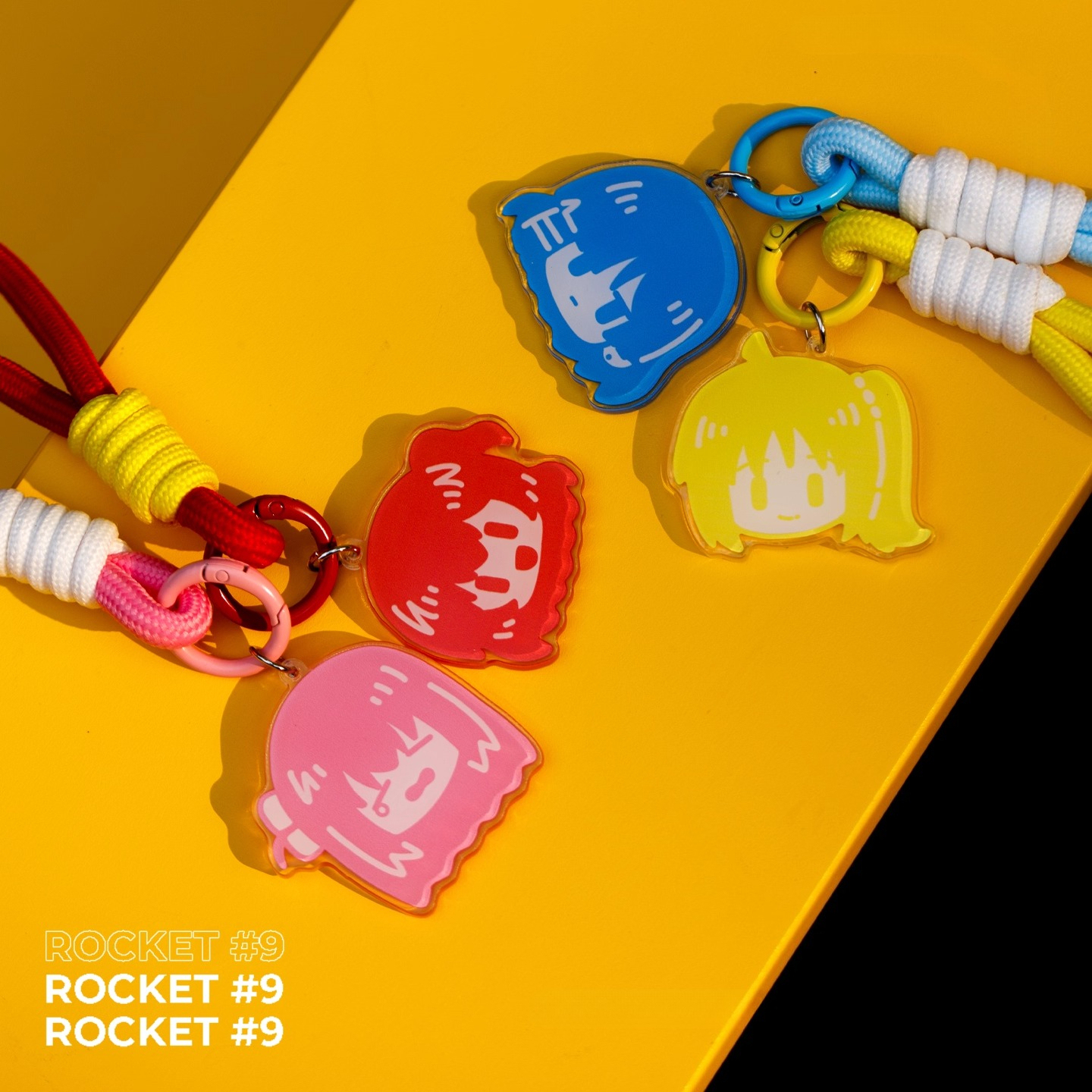 孤獨搖滾同人動漫周邊鑰匙扣掛件