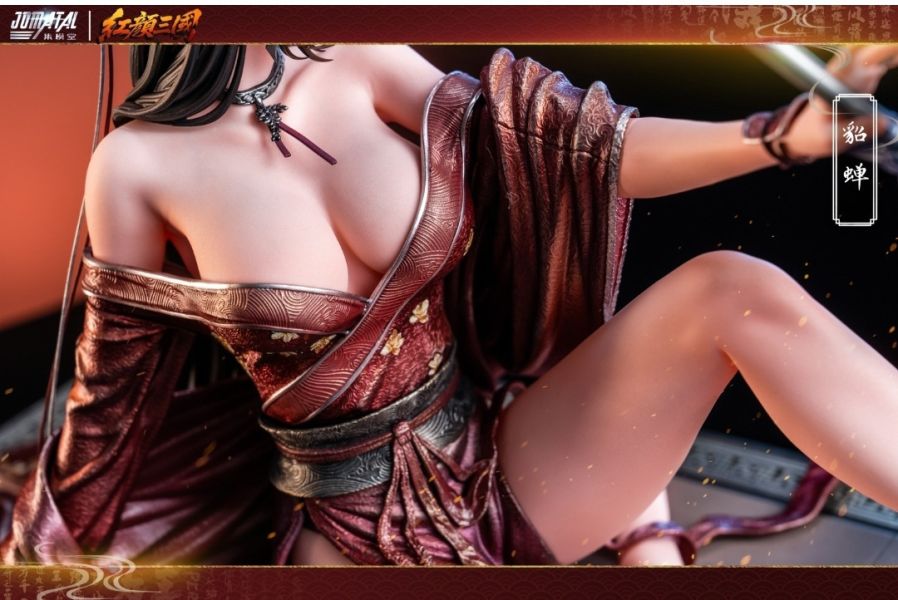 【預購】正版授權 集模堂jomatal 三國紅顏系列第一彈 貂蟬雕像