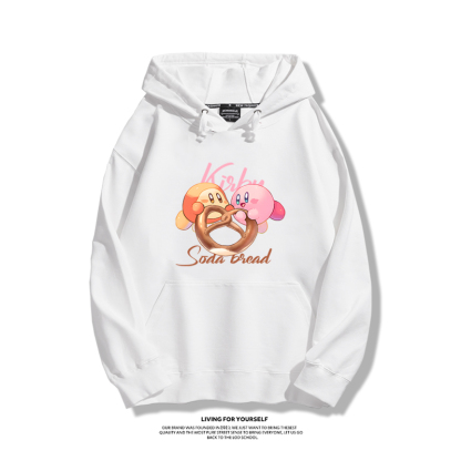 星之卡比新款 親子情侶男女款連帽衛衣