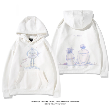 葬送的芙莉蓮新款 親子情侶男女款連帽衛衣-ZUIHANG SHOP