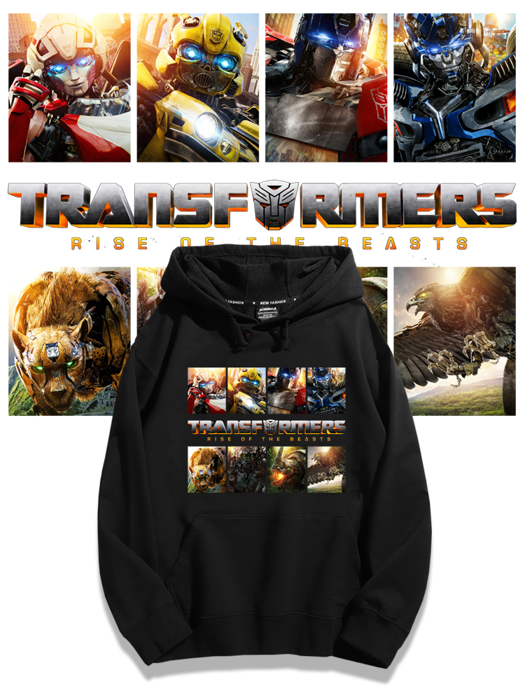 變形金剛新款 親子情侶男女款連帽衛衣-ZUIHANG SHOP