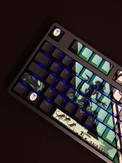 異形Xenomorph透光RGB108鍵標準配列衛星軸鍵帽
