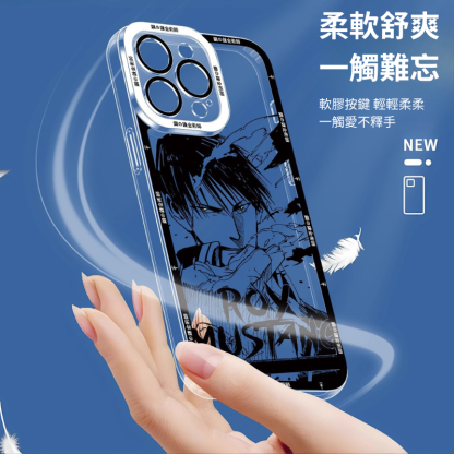 鋼之鍊金術師天使眼透明防摔軟殼