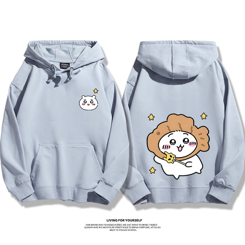 Chiikawa新款 親子情侶男女款連帽衛衣