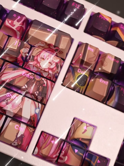 符玄透光RGB108鍵標準配列衛星軸鍵帽