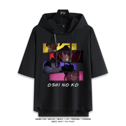 我推的孩子 連帽短袖T恤-ZUIHANG SHOP