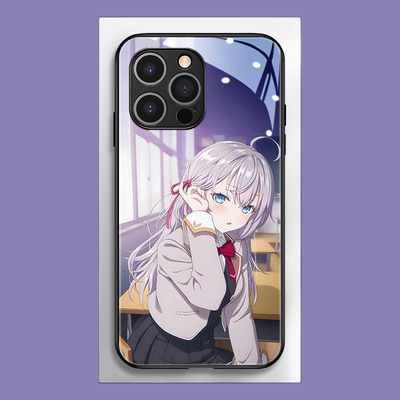 艾莉同學新款高清全包防摔玻璃殼-ZUIHANG SHOP