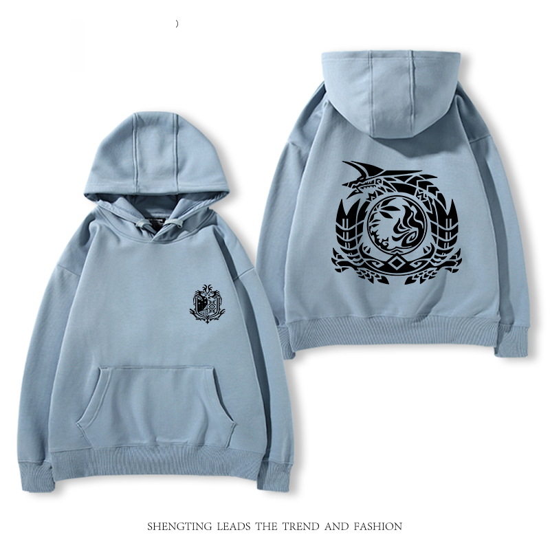 Monster Hunter Rise魔物獵人新款 親子情侶男女款連帽衛衣-ZUIHANG SHOP