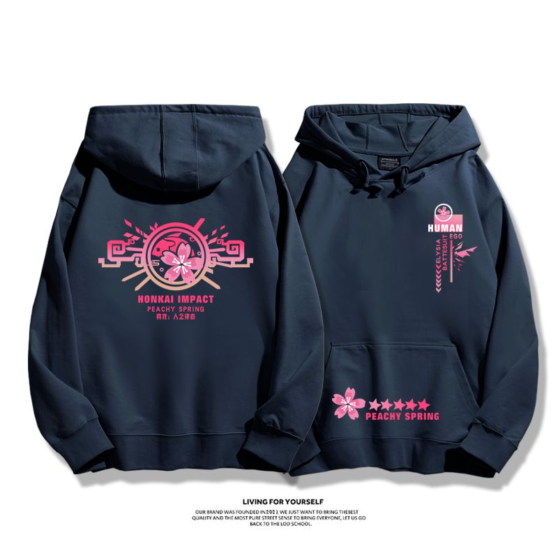 崩壞3布洛妮婭新款 親子情侶男女款連帽衛衣-ZUIHANG SHOP