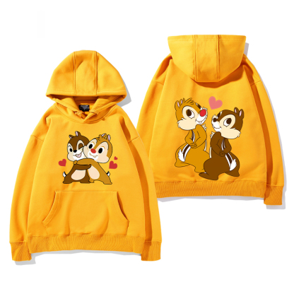 奇奇和蒂蒂新款 親子情侶男女款連帽衛衣-ZUIHANG SHOP