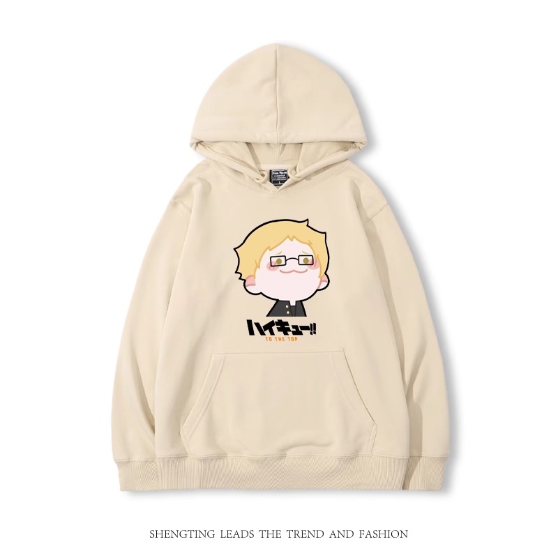 排球少年新款 親子情侶男女款連帽衛衣-ZUIHANG SHOP