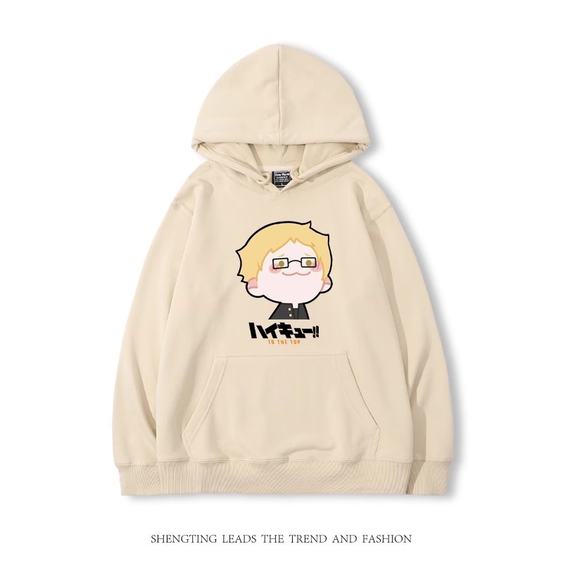 排球少年新款 親子情侶男女款連帽衛衣-ZUIHANG SHOP