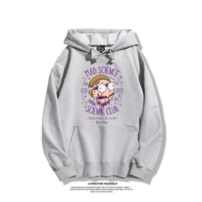 瑞克和莫蒂新款 親子情侶男女款連帽衛衣-ZUIHANG SHOP