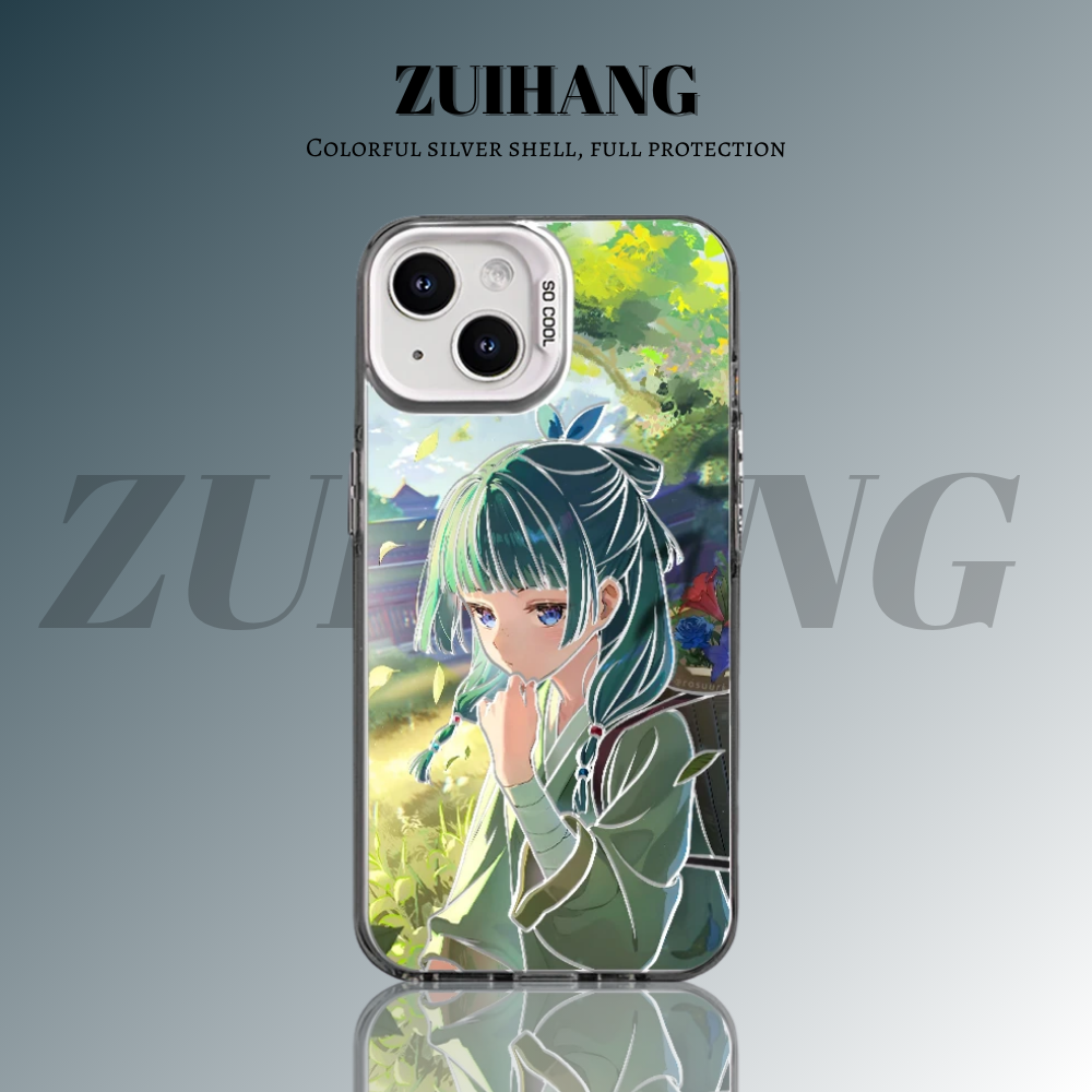 【大集合1.0】動漫彩銀線條漸變防摔手機殼-ZUIHANG SHOP