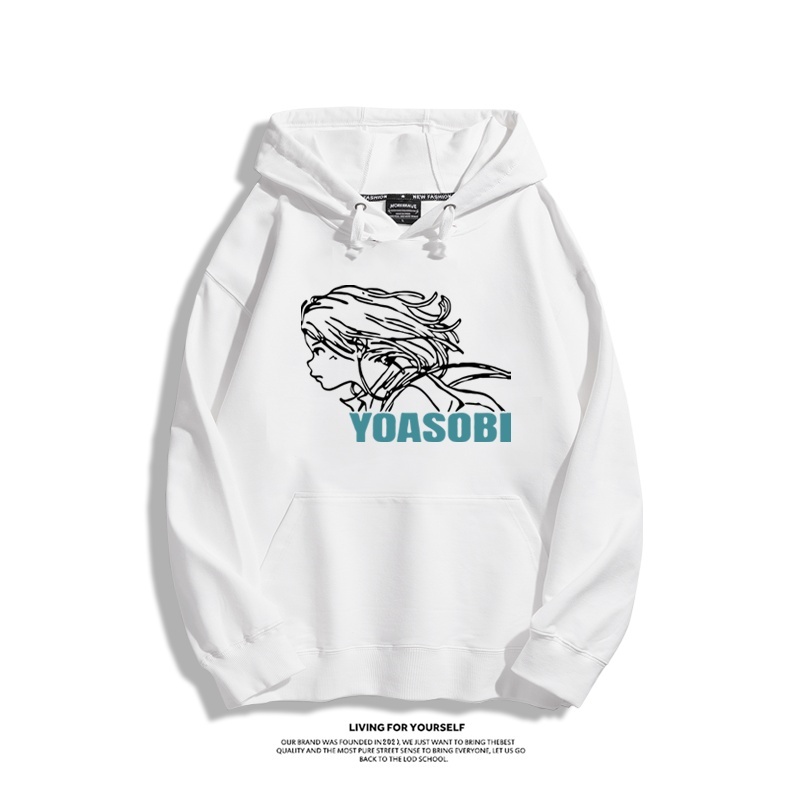 yoasobi樂隊 2025秋冬新款 親子情侶裝連帽衛衣