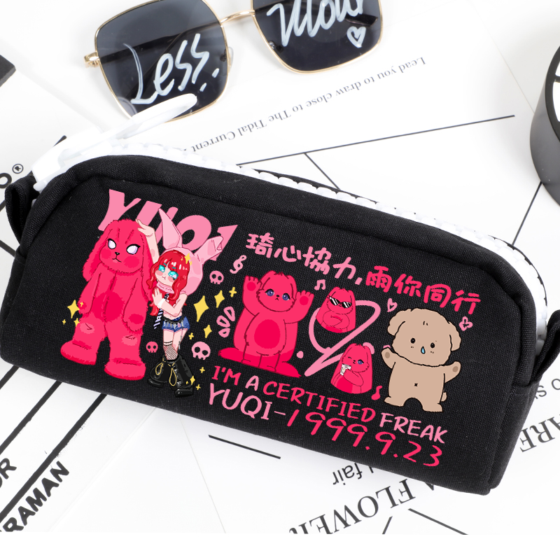 (G)I-DLE 專輯應援 同人筆袋收納文具盒-ZUIHANG SHOP