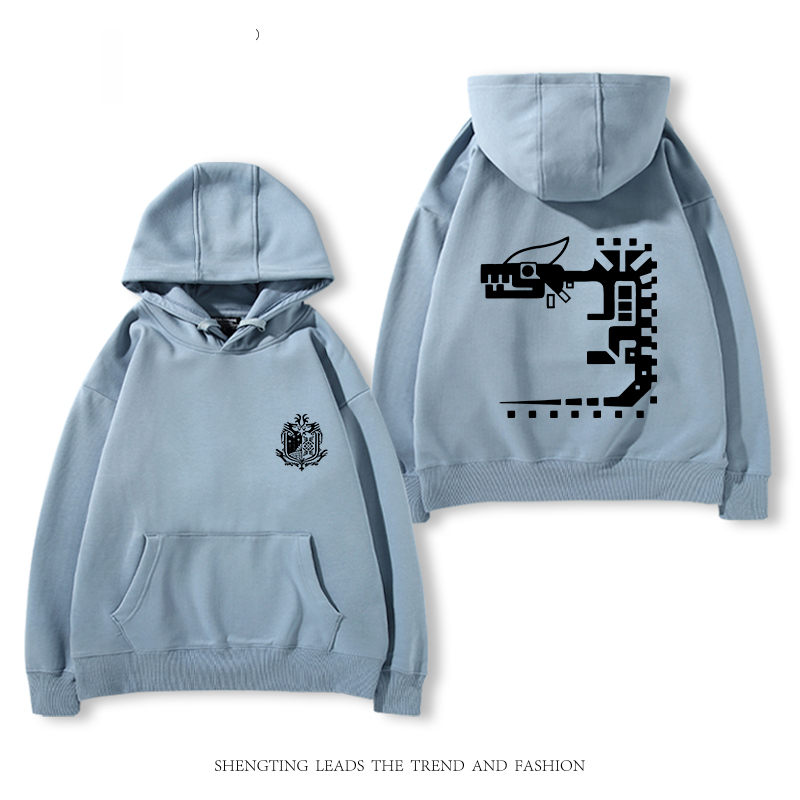 Monster Hunter Rise魔物獵人新款 親子情侶男女款連帽衛衣-ZUIHANG SHOP