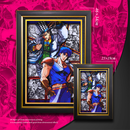 JOJO的奇妙冒險 3D立體畫-ZUIHANG SHOP