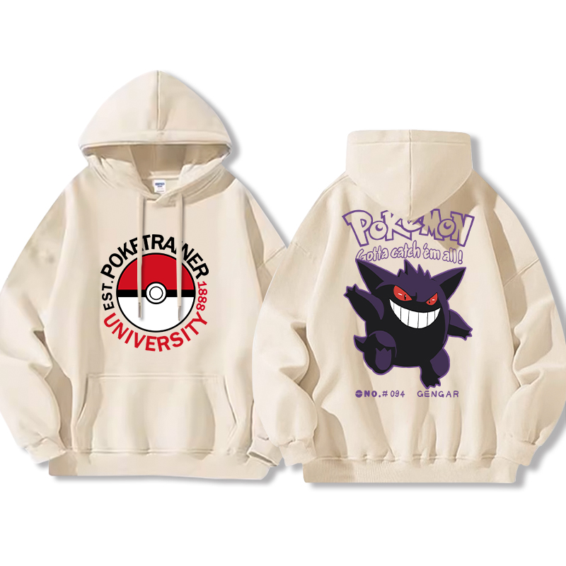 寶可夢新款 親子情侶男女款連帽衛衣-ZUIHANG SHOP