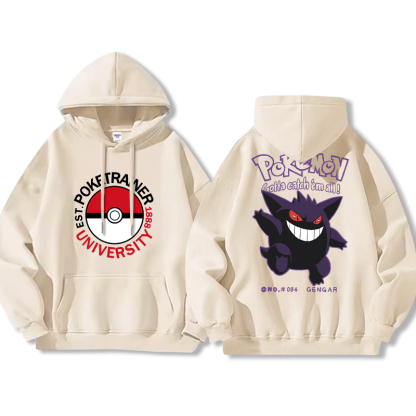 寶可夢新款 親子情侶男女款連帽衛衣-ZUIHANG SHOP