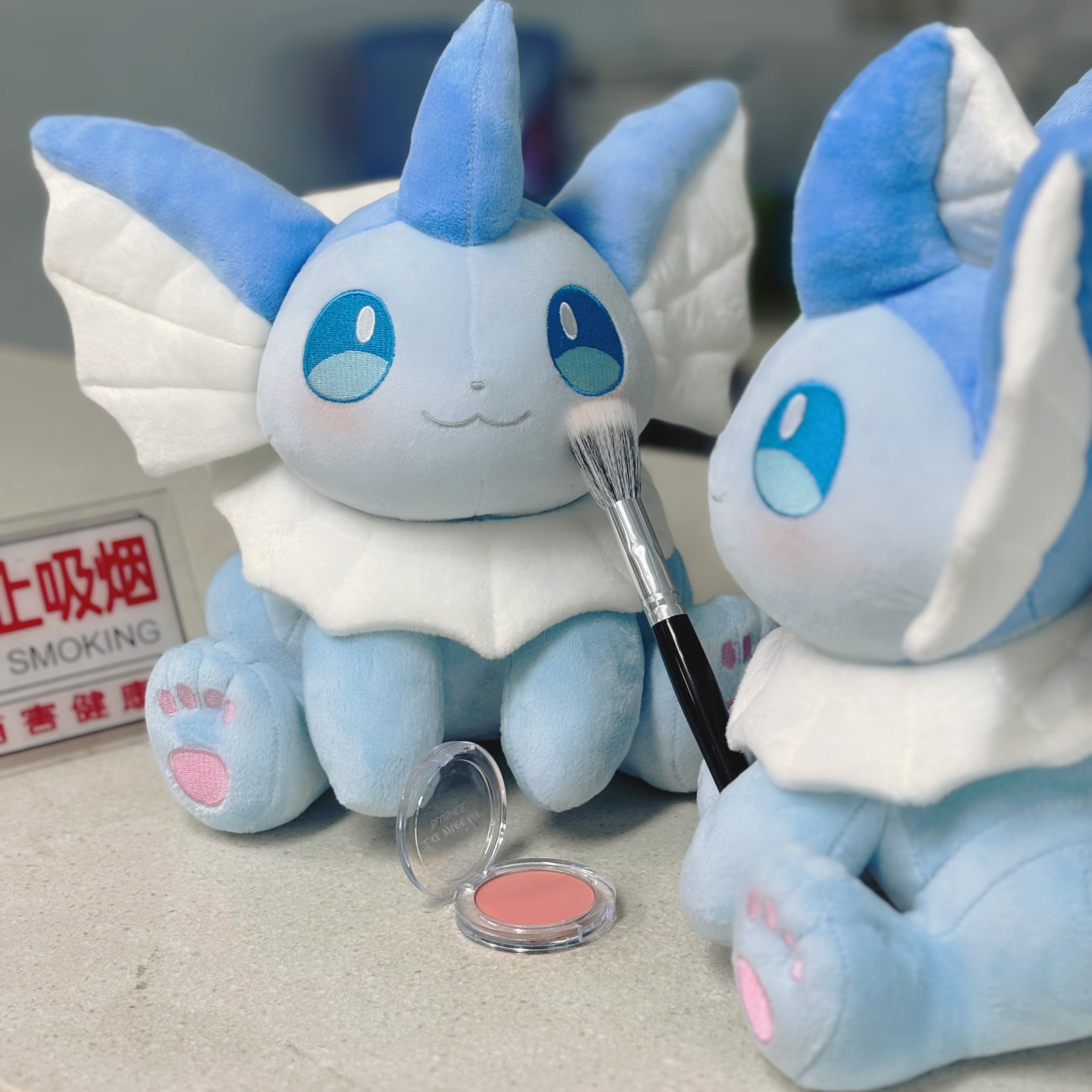 原創毛絨水伊布玩偶 鬆軟公仔-ZUIHANG SHOP