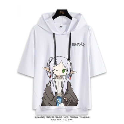 葬送的芙莉蓮 連帽短袖T恤-ZUIHANG SHOP