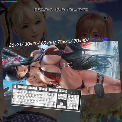 生死格鬥系列 超大鎖邊主題桌墊 布質滑鼠墊