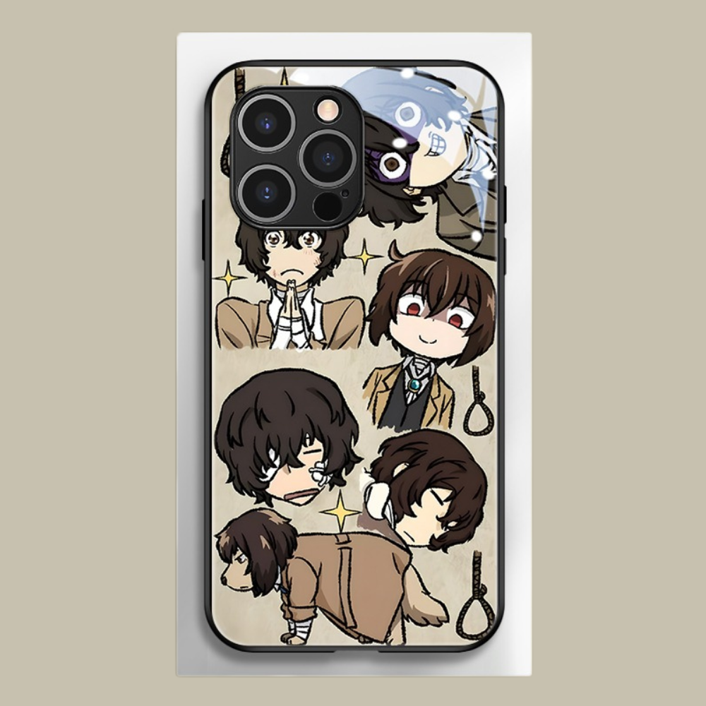 文豪野犬新款高清全包防摔玻璃殼-ZUIHANG SHOP