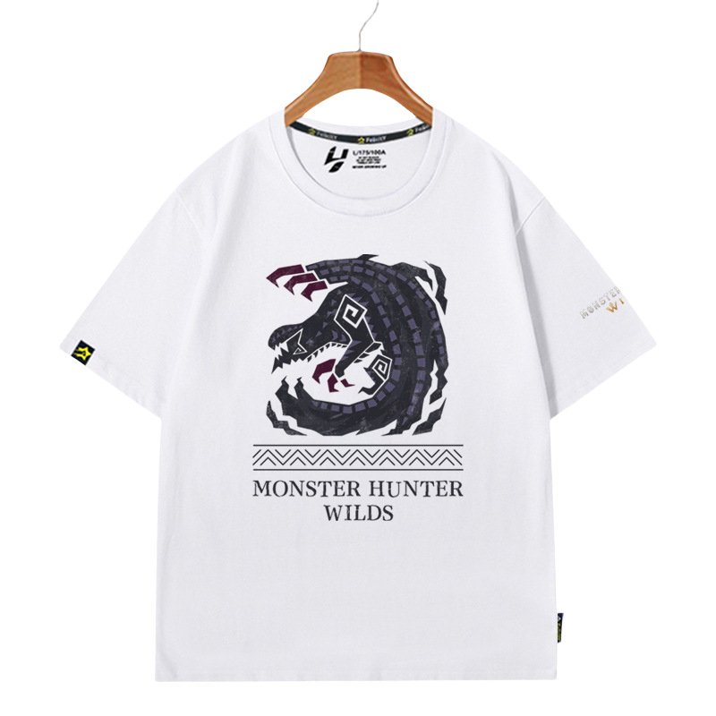 魔物獵人荒野 第2彈 印花短袖T恤-ZUIHANG SHOP