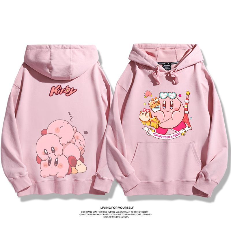 星之卡比新款 親子情侶男女款連帽衛衣-ZUIHANG SHOP