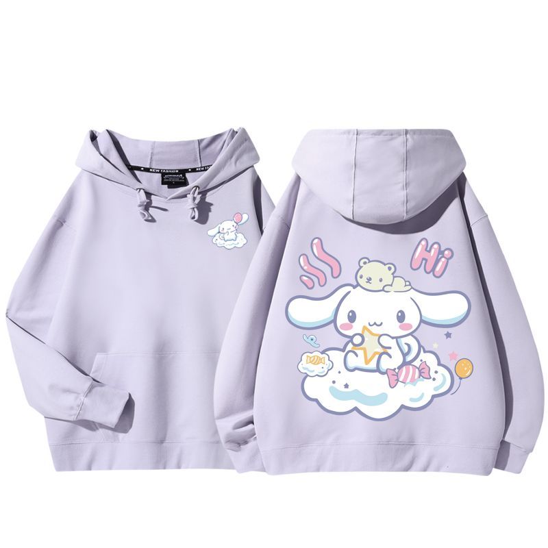 大耳狗新款 親子情侶男女款連帽衛衣