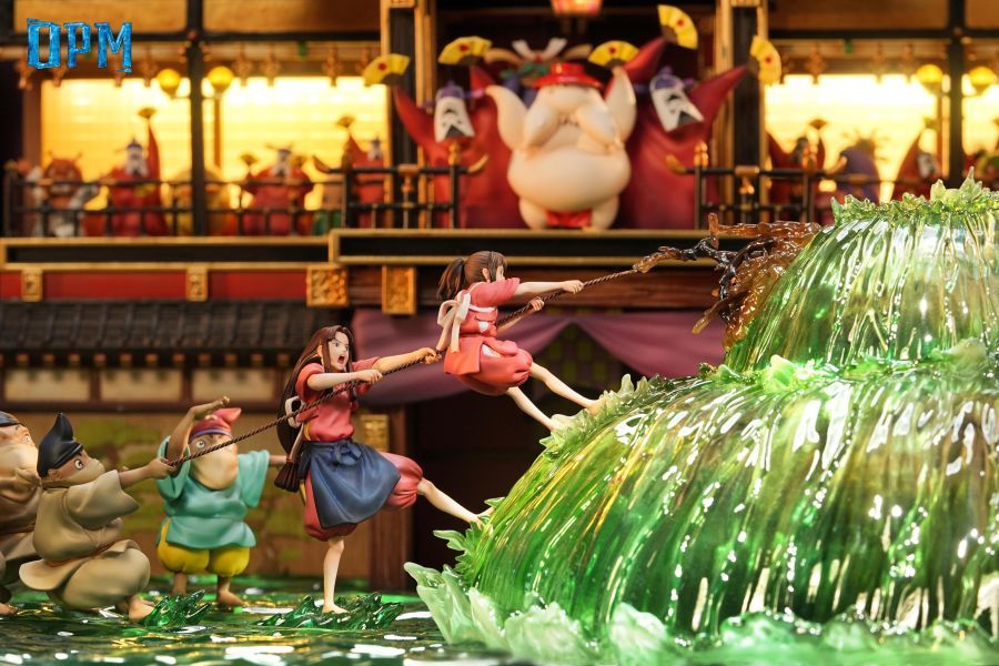 【預購】OPM-Studio 宮崎駿桌面場景系列010-千與千尋-河神