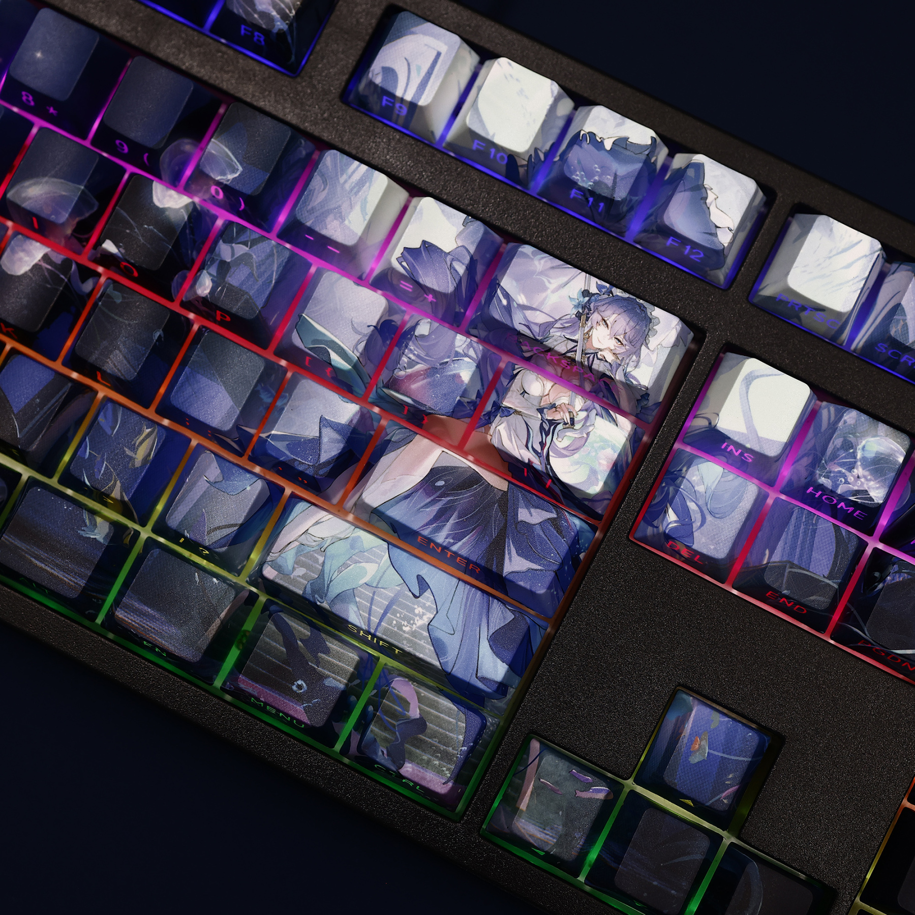 鳴潮 坎特蕾拉·翡薩烈 108鍵 標準配列 衛星軸鍵帽 -ZUIHANG SHOP