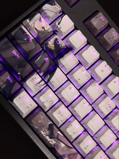 禮服日奈透光RGB108鍵標準配列衛星軸鍵帽