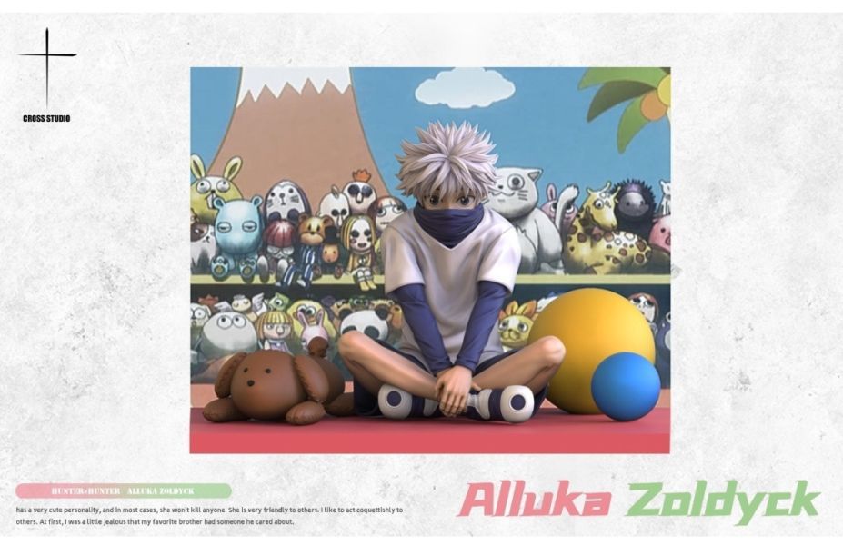 【預購】Cross十字工作室 HUNTER×HUNTER 蹲姿亞路嘉