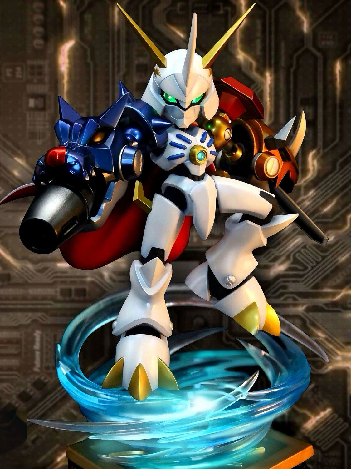 奧米加獸【豪華版】數碼寶貝 限量GK雕像