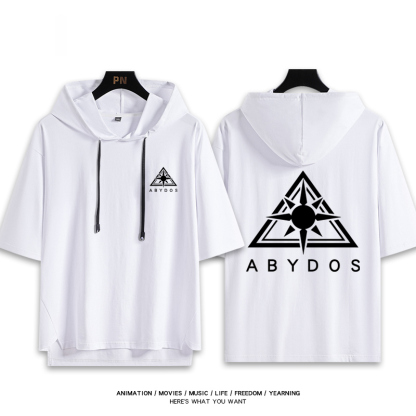 蔚藍檔案 鬼方佳代子 連帽短袖T恤-ZUIHANG SHOP