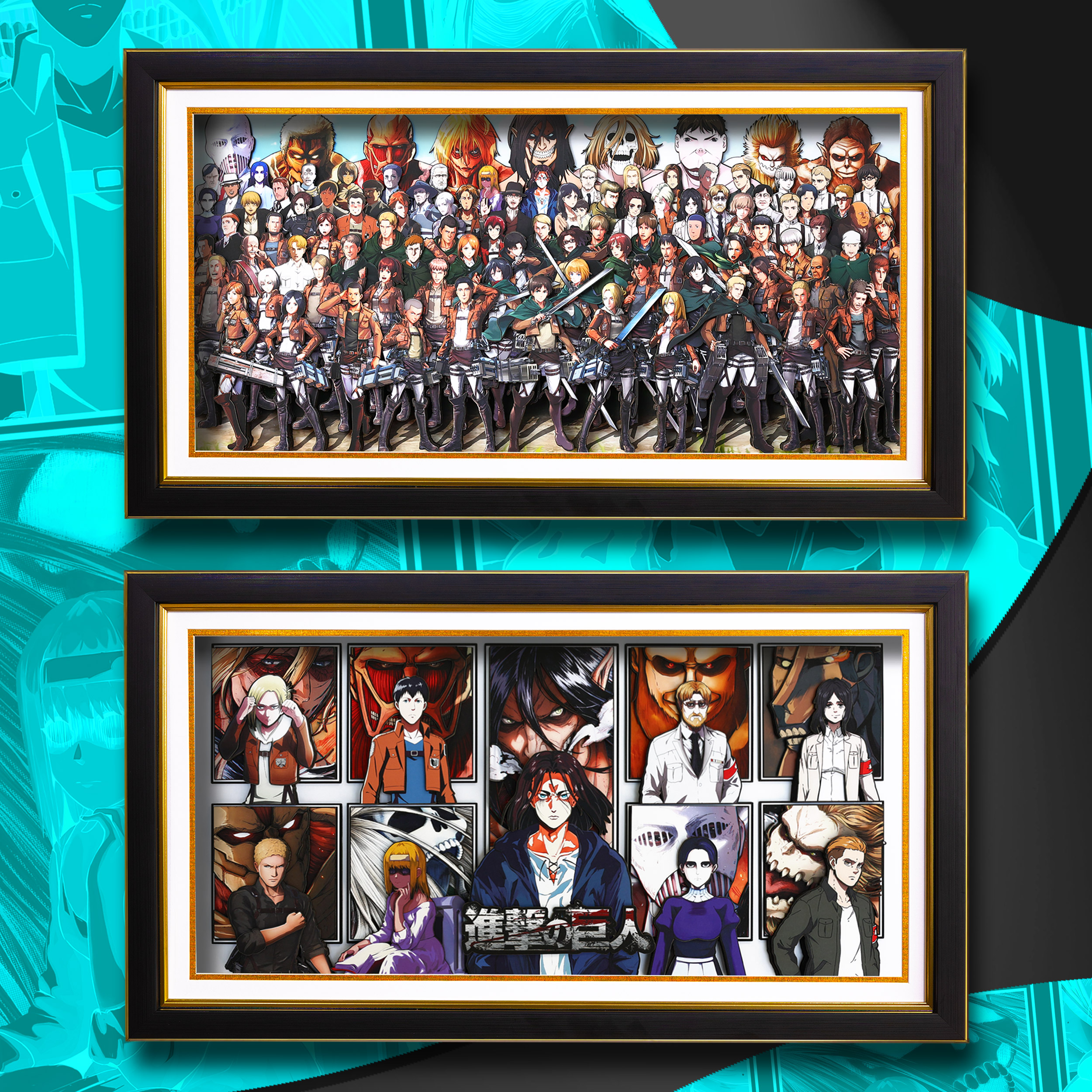 進擊的巨人 3D立體畫-ZUIHANG SHOP