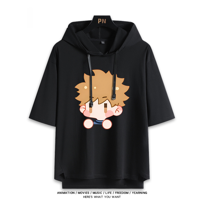 藍色監獄 連帽短袖T恤-ZUIHANG SHOP