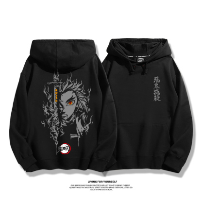 鬼滅之刃新款 親子情侶男女款連帽衛衣-ZUIHANG SHOP