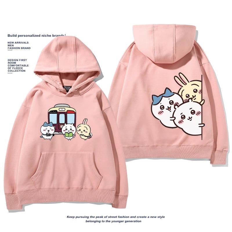 Chiikawa新款 親子情侶男女款連帽衛衣-ZUIHANG SHOP